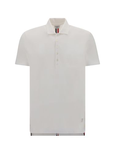 Thom Browne Rwb Stripe Polo Shirt - Thom Browne - Modalova