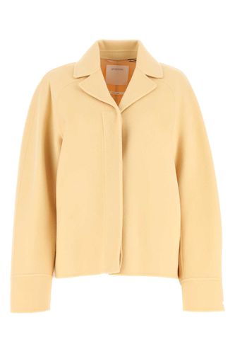 SportMax Cream Wool Fernet Coat - SportMax - Modalova