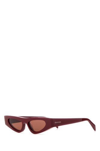 Tiziano Red Acetate Sunglasses - Gucci - Modalova