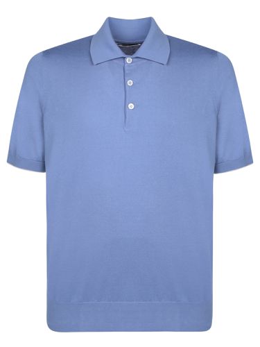 Short-sleeved Buttoned Polo Shirt - Brunello Cucinelli - Modalova