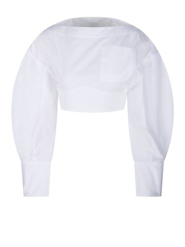 Jacquemus Open-back Cropped Shirt - Jacquemus - Modalova