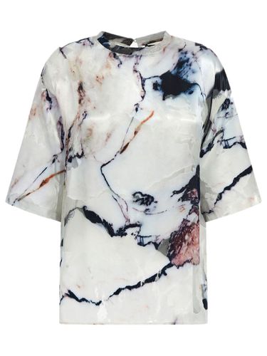 Roberto Cavalli Marble-print Blouse - Roberto Cavalli - Modalova