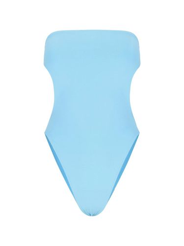 Strapless Cut-out Swimsuit - Saint Laurent - Modalova