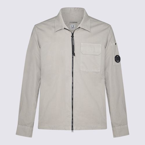 C. P. Company Grey Cotton Shirt - C.P. Company - Modalova