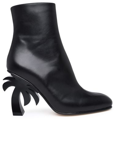 Leather Ankle Boots - Palm Angels - Modalova