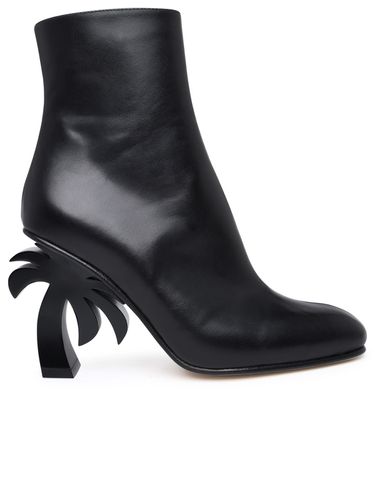 Palm Angels Leather Ankle Boots - Palm Angels - Modalova