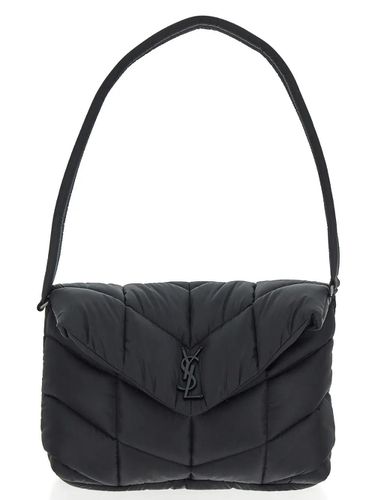 Puffer Messenger Bag In Econylon Regenerated Nylon - Saint Laurent - Modalova