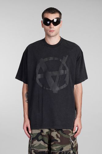 VETEMENTS T-shirt In Black Cotton - VETEMENTS - Modalova