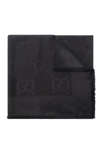 Gucci Shawl With Logo - Gucci - Modalova