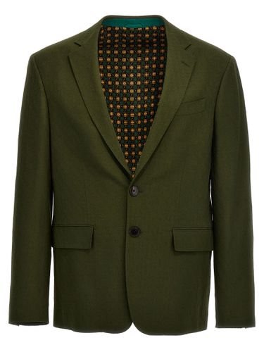 Etro Jacquard Wool Blazer Jacket - Etro - Modalova