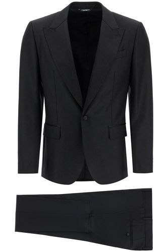 Wool And Silk Tuxedo Suit - Dolce & Gabbana - Modalova