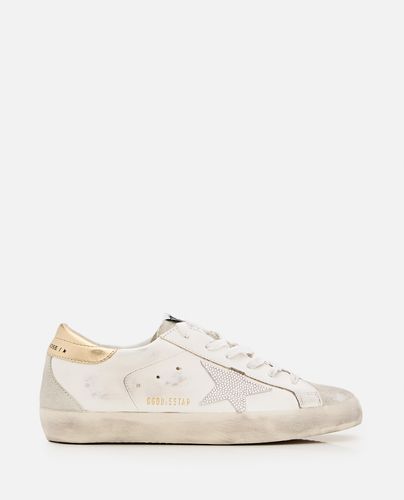 Super Star Leather Sneakers - Golden Goose - Modalova