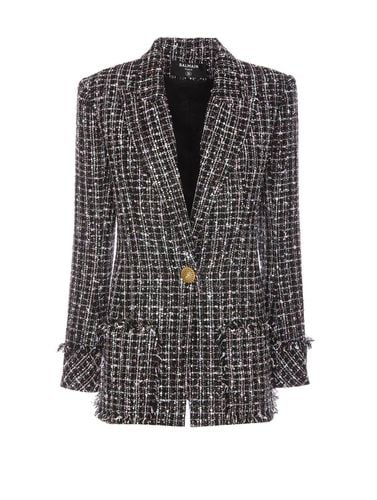 Balmain Tweed Jacket - Balmain - Modalova