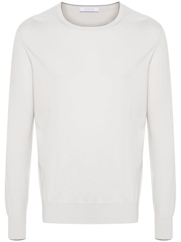 Cruciani Light Grey Cotton Sweater - Cruciani - Modalova