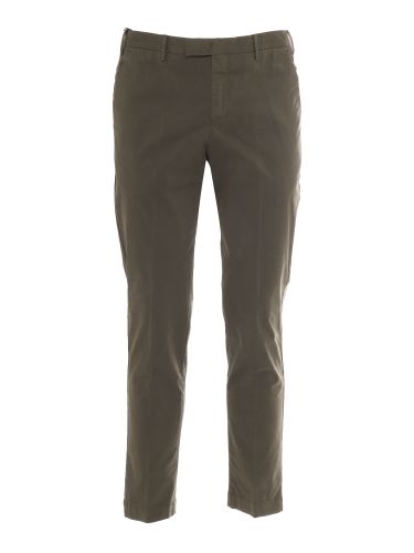 Trousers - Master, Flat Front, Diagonal Pockets, Flap Back Pockets, Finished - PT Torino - Modalova