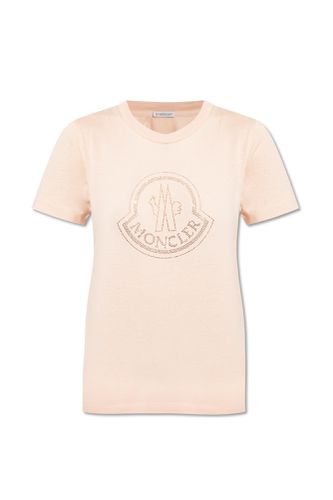 Moncler T-shirt With Logo - Moncler - Modalova