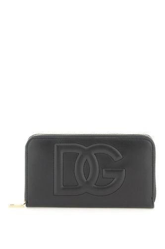 Zip Around Leather Wallet - Dolce & Gabbana - Modalova