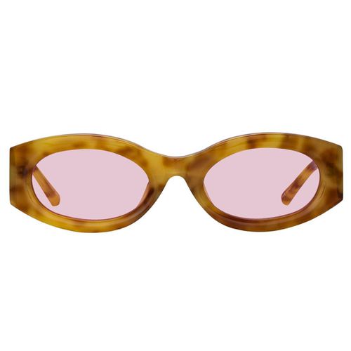 X Linda Farrow Oval Frame Sunglasses Sunglasses - The Attico - Modalova