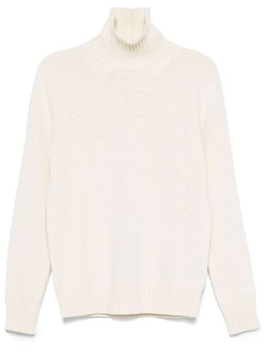 Eleventy Light Beige Wool Jumper - Eleventy - Modalova