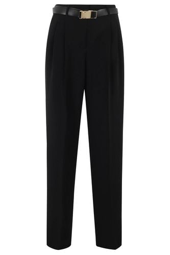 Neottia Belted Wide Leg Trousers - Max Mara Studio - Modalova