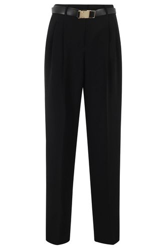 Neottia Belted Wide Leg Trousers - Max Mara Studio - Modalova