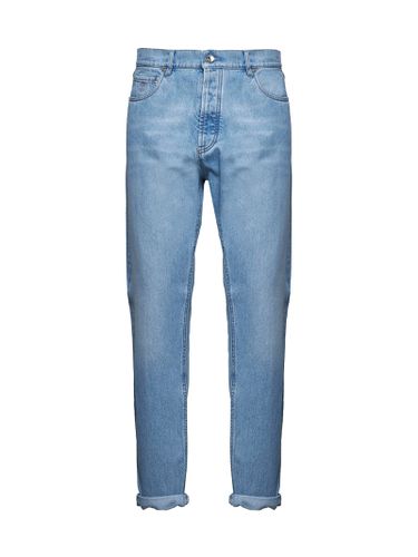 Iconic Fit Light Blue Denim Jeans - Brunello Cucinelli - Modalova