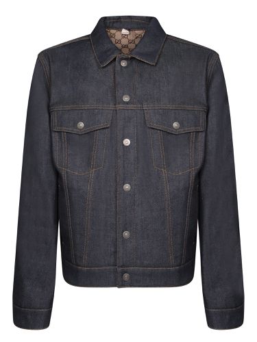 Gucci Reversible Blue Denim Jacket - Gucci - Modalova