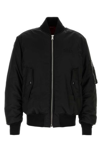 Gucci Black Nylon Bomber Jacket - Gucci - Modalova