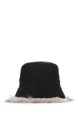 Prada Black Re-nylon Hat - Prada - Modalova