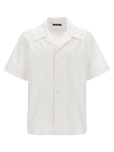 Logo Embroidery Shirt - Dolce & Gabbana - Modalova