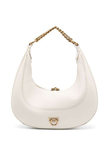 Hobo Hand Bag With Aged-gold Details In Leather Woman - Pinko - Modalova