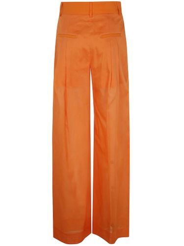 Organzed Muslin Trousers - Alberta Ferretti - Modalova