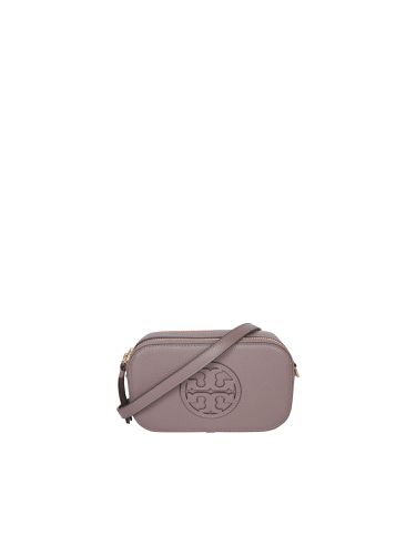 Mini Miller Leather Bag In Shell Color - Tory Burch - Modalova