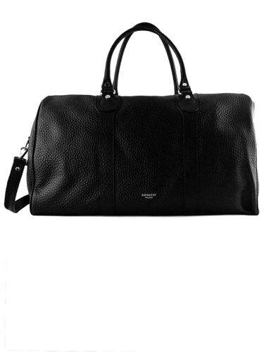 Avenue 67 Black Leather Duffel Bag - Avenue 67 - Modalova