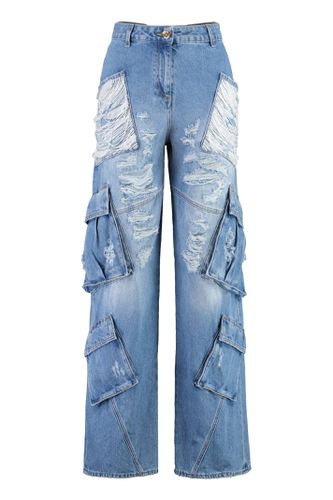 Elisabetta Franchi Wide-leg Jeans - Elisabetta Franchi - Modalova