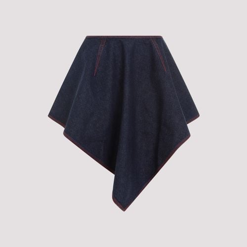 Alaia Alaïa Triangle Denim Skirt - Alaia - Modalova