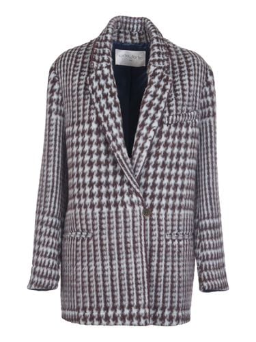 Forte_Forte Houndstooth Patterned Jacket - Forte Forte - Modalova