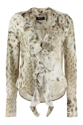 Printed Georgette Blouse Blumarine - Blumarine - Modalova