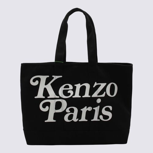 Kenzo Black Cotton Tote Bag - Kenzo - Modalova
