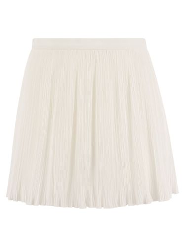 Pleated Cotton-blend Shorts - RED Valentino - Modalova