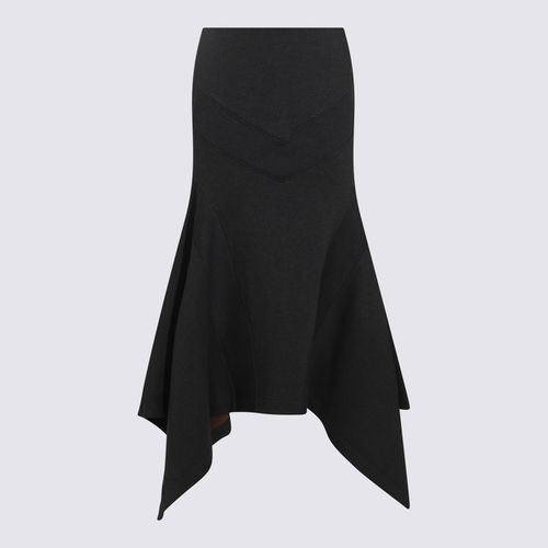 The Attico Black Cotton Skirt - The Attico - Modalova