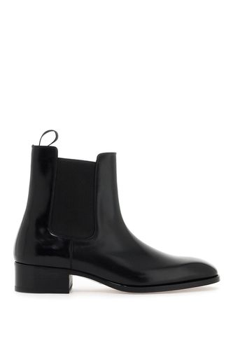 Chelsea Leather Ankle Boots - Tom Ford - Modalova