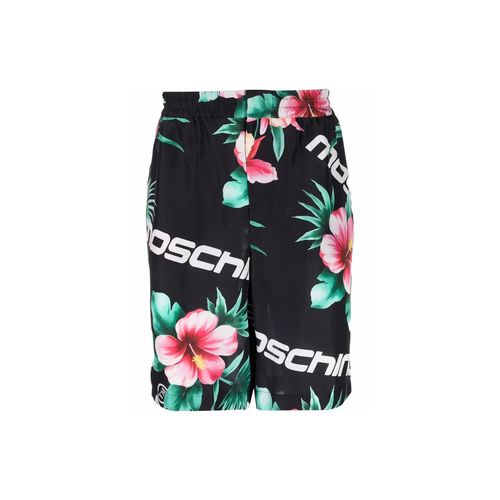 Moschino Floral Print Silk Shorts - Moschino - Modalova