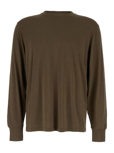 Military Long Sleeve T-shirt In Lyocel Woman - Tom Ford - Modalova