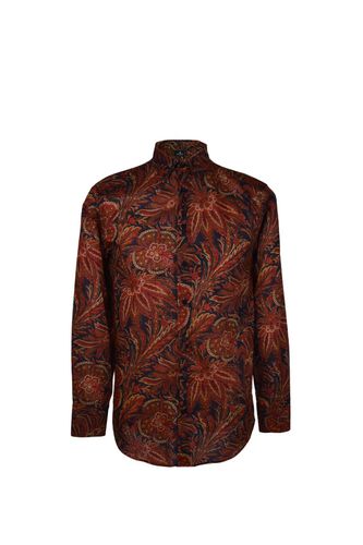 Floral-printed Long-sleeved Shirt - Etro - Modalova