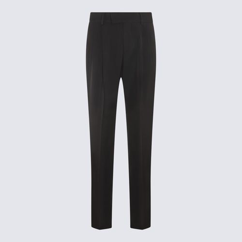 AMIRI Black Viscose Pants - AMIRI - Modalova