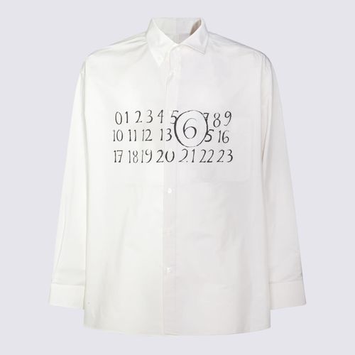 White Cotton Shirt - MM6 Maison Margiela - Modalova