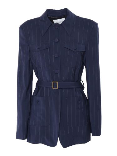 Ballantyne Blue Pinstripe Blazer - Ballantyne - Modalova