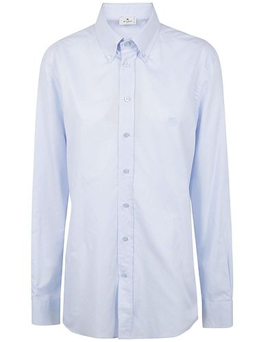 Pegaso Embroidered Long-sleeved Shirt - Etro - Modalova