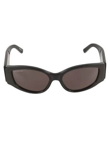 Bb0258s001 Black Black Grey - Balenciaga Eyewear - Modalova